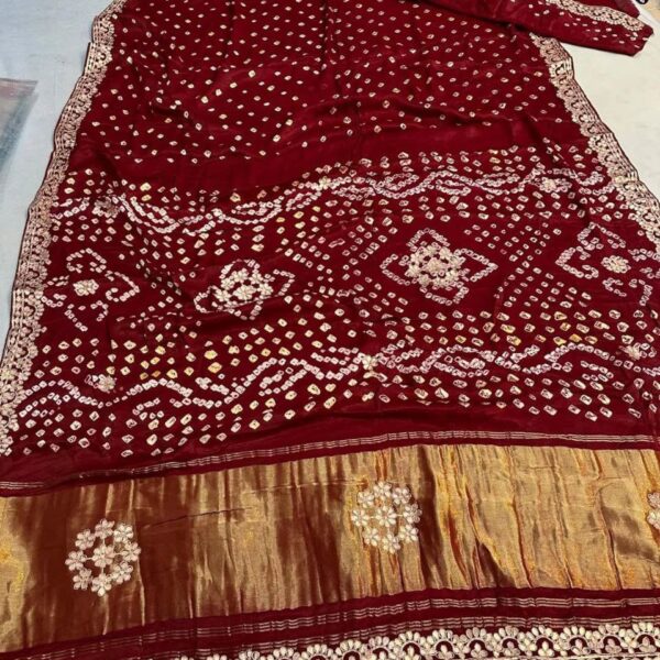 Bandhej Saree
