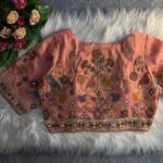 MOTIVES WITH MULTI MIRROR WORK BLOUSE* ♥️ - Image 2