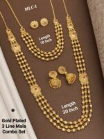 brass material high gold mala combo mlc-1 - Image 2