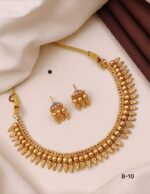 gold plated bridal choker - Image 2