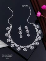 premium Quality cz ad necklace A-6 - Image 3