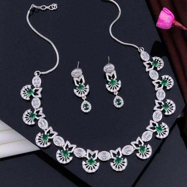 premium Quality cz ad necklace A-6