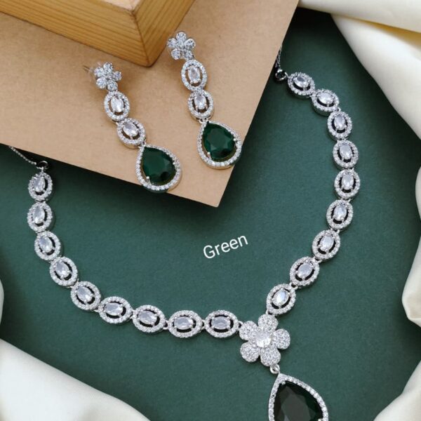 premium Quality cz ad necklace A-5