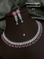 premium Quality cz ad necklace A-3