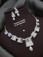 premium Quality cz ad necklace x-gold - Image 2