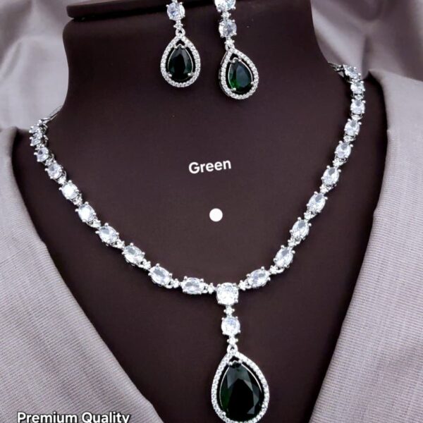 premium Quality cz ad necklace
