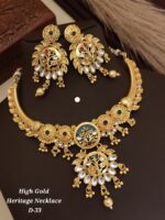high gold heritage necklace d-35