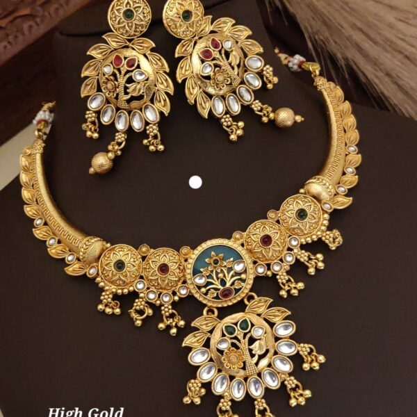 high gold heritage necklace d-35