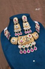 premium Quality rajvadi choker set d-57