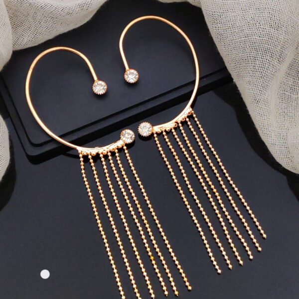 rose gold plated ad arrings d.2