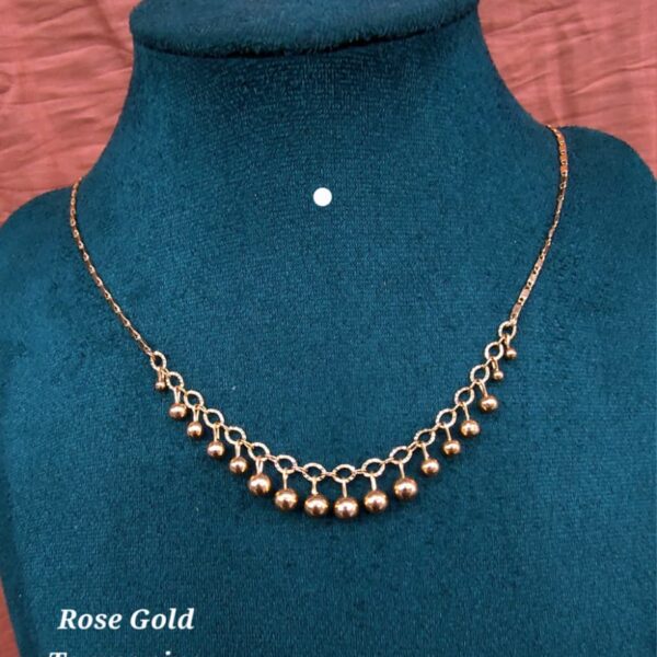 rose gold plated dimond tanmaniya rt-5