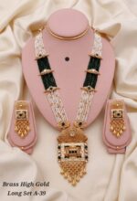 brass high gold long set a-39 - Image 6