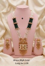 brass high gold long set a-39 - Image 4