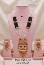 brass high gold long set a-39 - Image 3