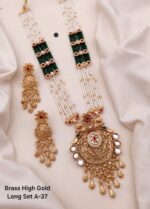 brass high gold long set a-37 - Image 2