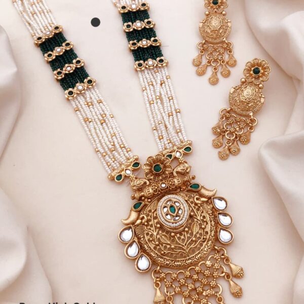 brass high gold long set a-37