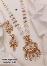 brass high gold long set a-33 - Image 3