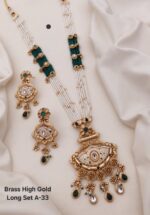 brass high gold long set a-33 - Image 2