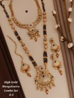 high gold mangalsutra combo set g-5 - Image 5