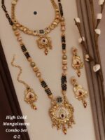 high gold mangalsutra combo set g-5 - Image 3