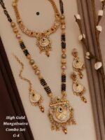 high gold mangalsutra combo set g-5