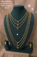 high gold mala combo set lenth 18inch 30inch mlc-4