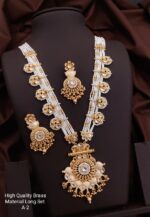 high gold brass mangulsitra long set - Image 4