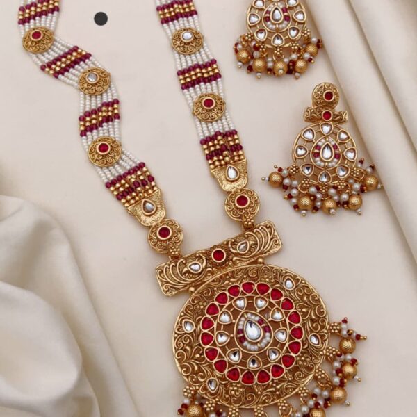 brass high gold long set