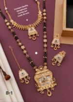 premium Quality mangalsutra combo set lenth 30inch - Image 4