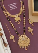 premium Quality mangalsutra combo set lenth 30inch - Image 3