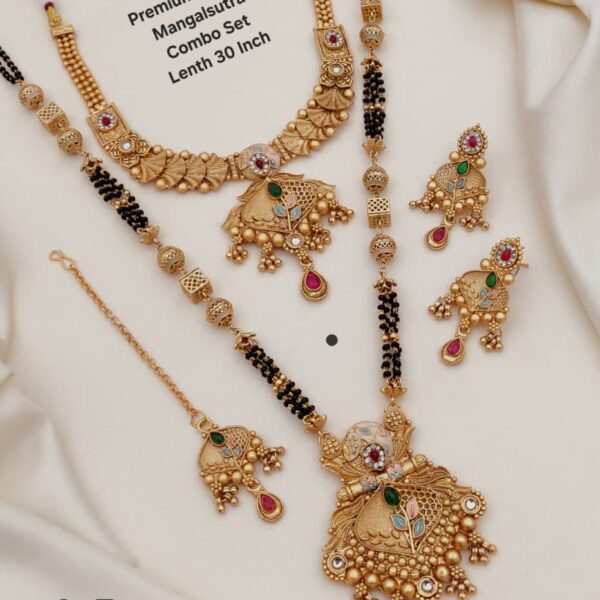 premium Quality mangalsutra combo set lenth 30inch