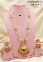 brass high gold long set a-5 - Image 4