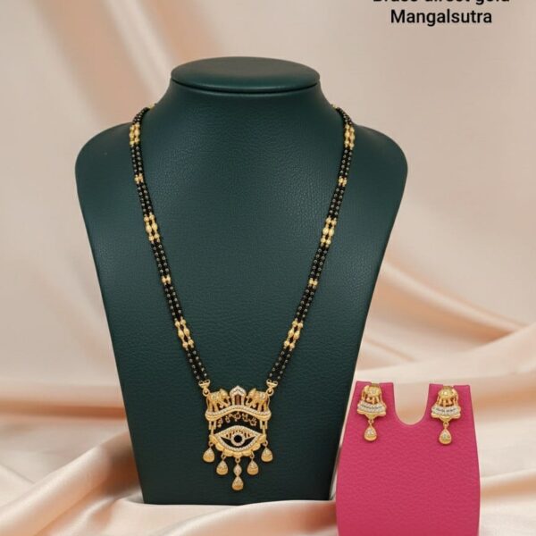 brass direct gold mangalsutra
