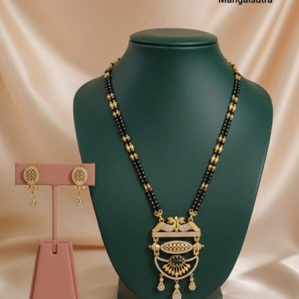 brass direct gold mangalsutra
