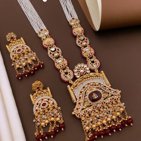 brass high gold long set