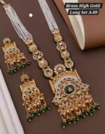 brass high gold long set - Image 4