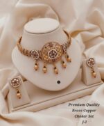 premium Quality brass copper choker set j-4 - Image 7