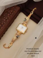 premium Quality anti tarnish imported ad stone watch wj-4