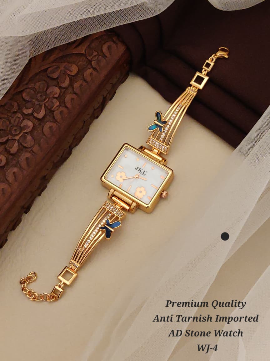 WhatsApp Image 2026-04-03 at 16.44.23 premium Quality anti tarnish imported ad stone watch wj-4 - Image 1