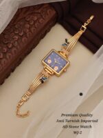 premium Quality anti tarnish imported ad stone watch wj-4 - Image 4