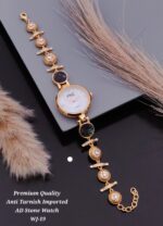 premium Quality anti tarnish imported ad stone watch wj-4 - Image 13