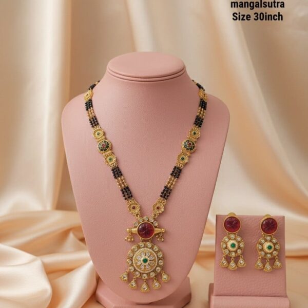brass mangalsutra size 30 inch