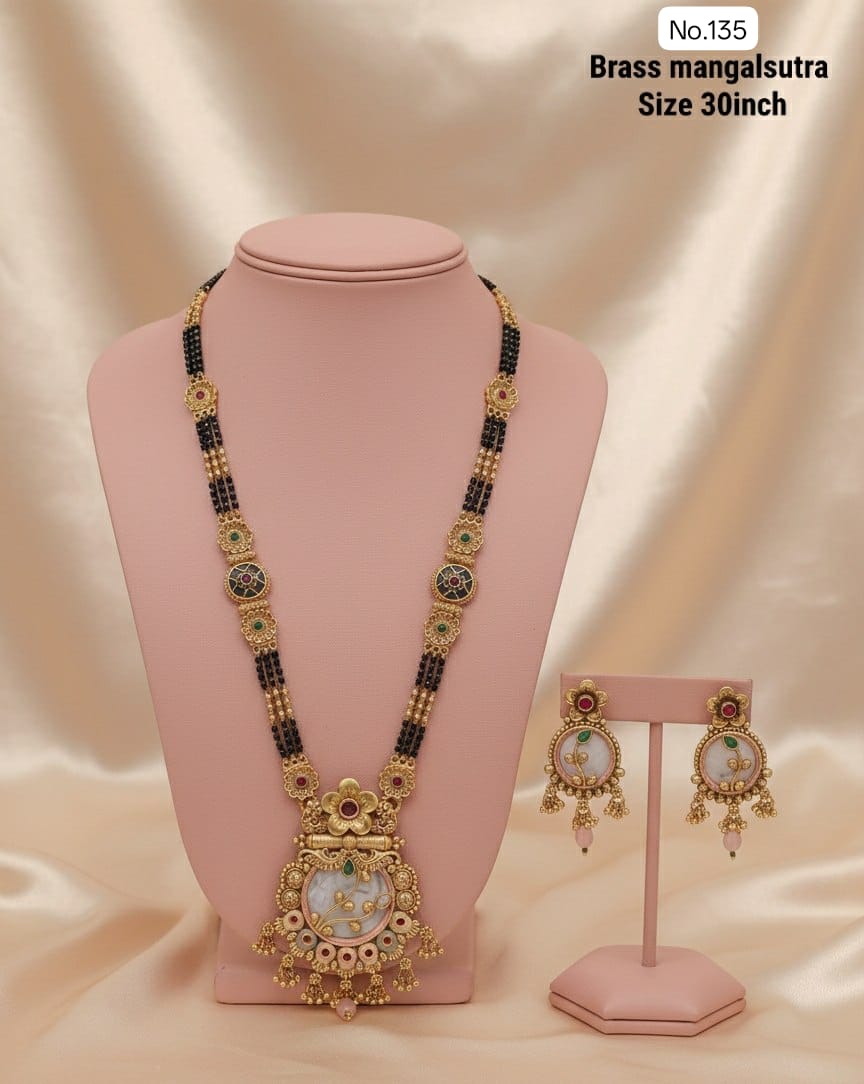 WhatsApp Image 2026-04-04 at 11.32.47 brass mangalsutra size 30 inch - Image 1