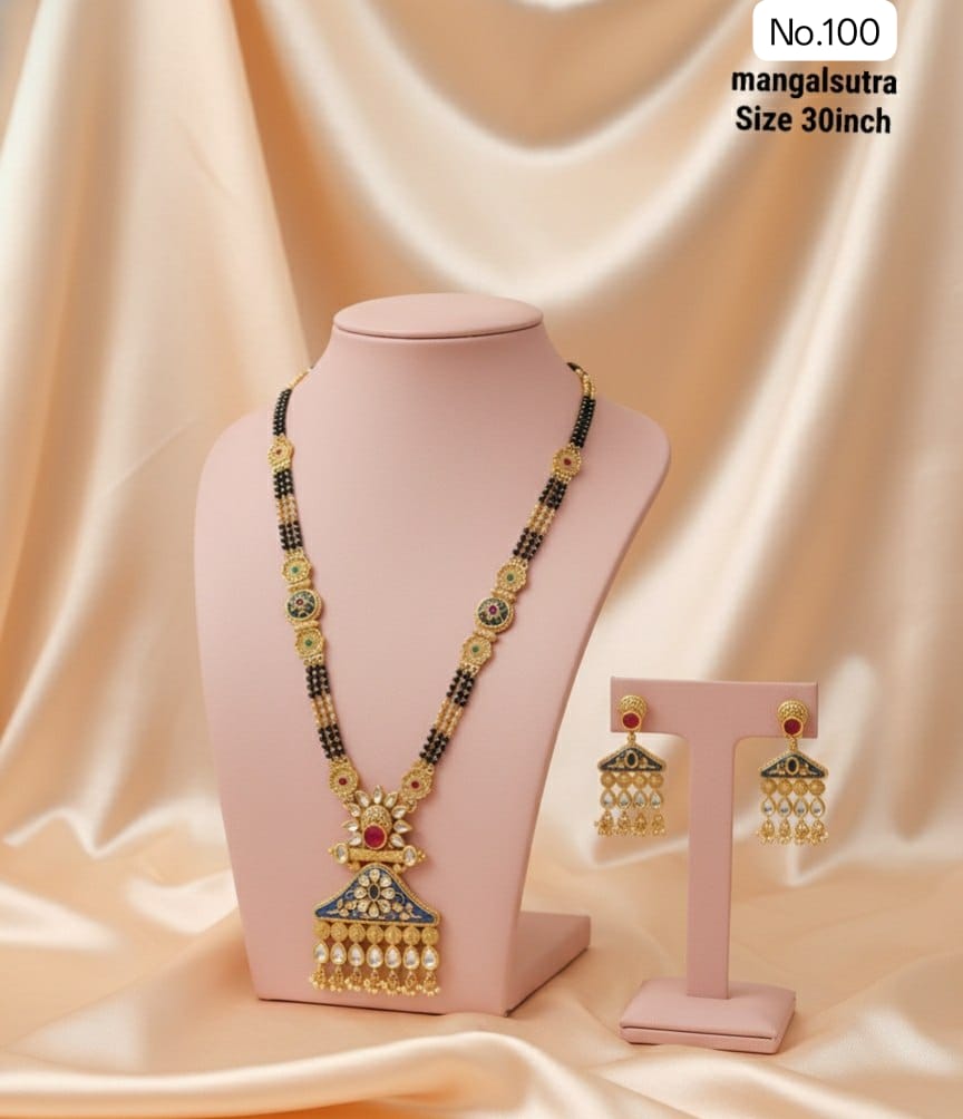 WhatsApp Image 2026-04-04 at 11.32.48 brass mangalsutra size 30 inch - Image 1