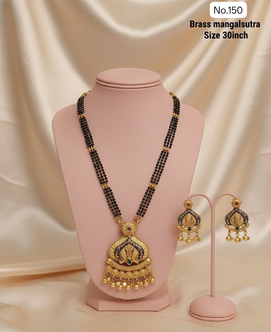 WhatsApp Image 2026-04-04 at 11.32.50 brass mangalsutra size 30 inch - Image 1