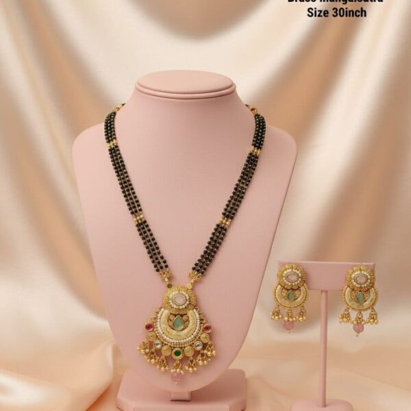 brass mangalsutra size 30 inch