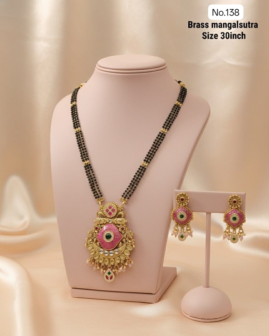 WhatsApp Image 2026-04-04 at 11.32.52 brass mangalsutra size 30 inch - Image 1