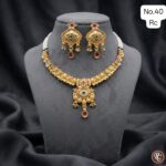 rajwadi meenakari paarl set - Image 9