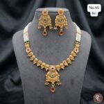 rajwadi meenakari paarl set - Image 5